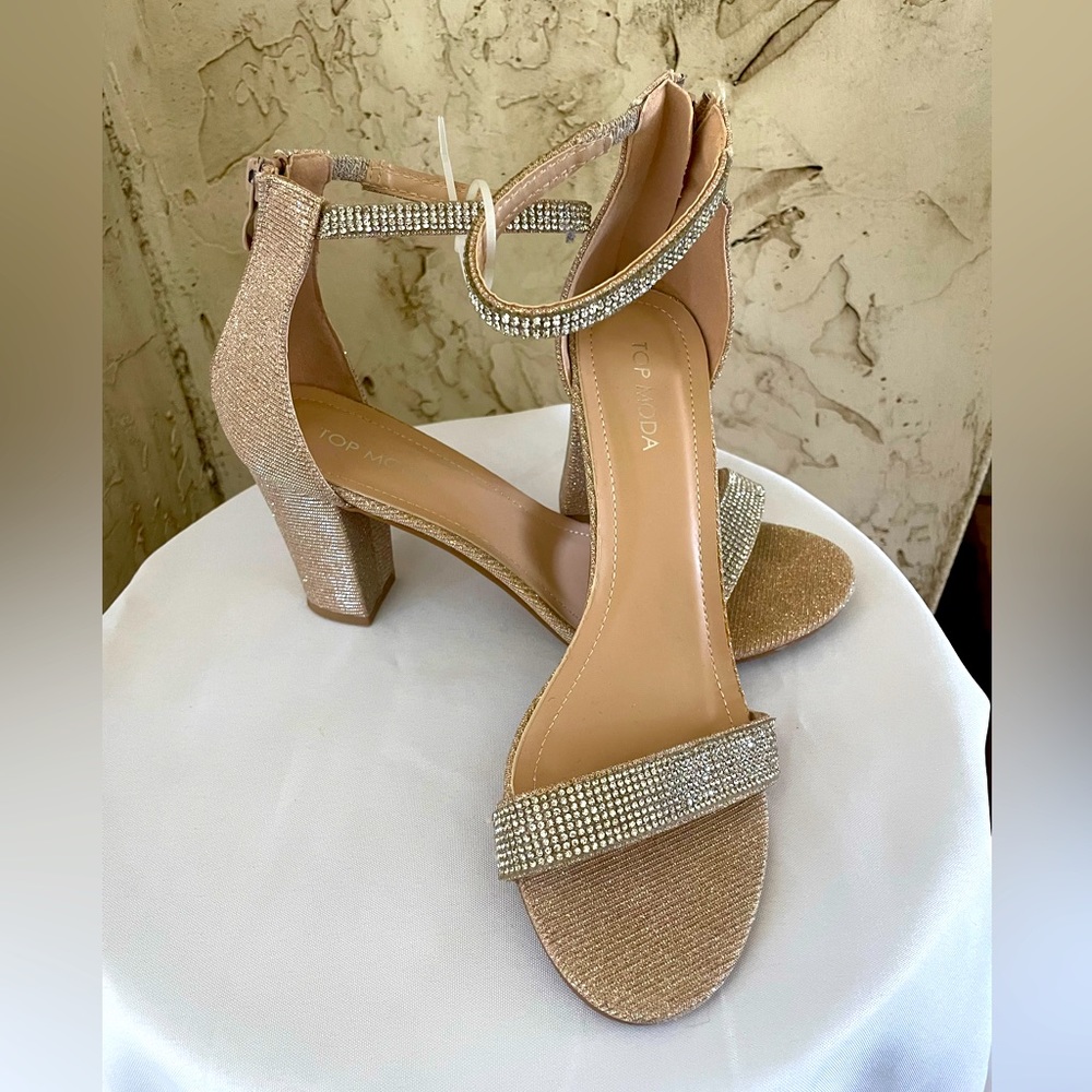 Top Moda rhinestone heels
